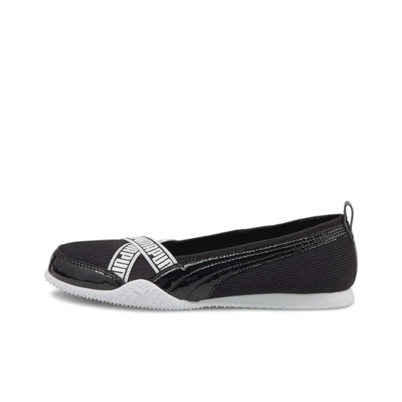 PUMA Ballerina P Slip-Resistant Low-Top Casual Shoes Women's Black-0