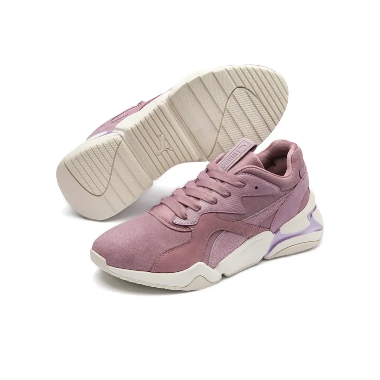 PUMA Nova Pastel Grunge Sneakers Purple Women's-1