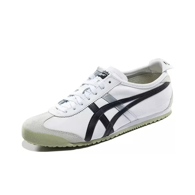 Onitsuka Tiger MEXICO 66 White Silver Black-2