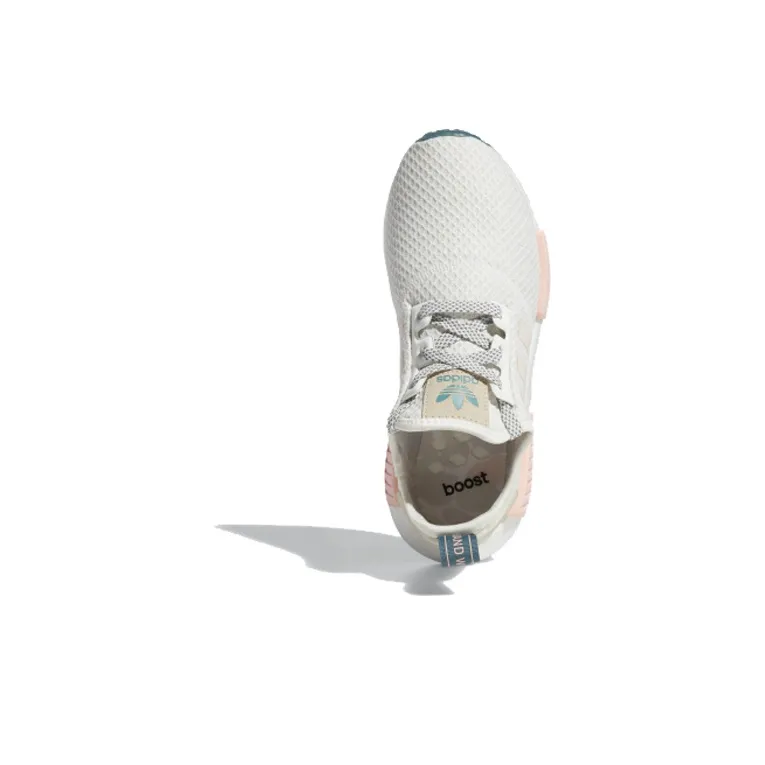 Adidas Nmd R1 Running White Icey Pink Women's-4