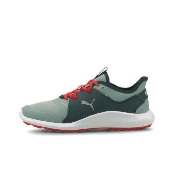 PUMA IGNITE Fasten8 Anti-Slip Wear-Resistant Low-Top Casual Shoes Men's Dark Green