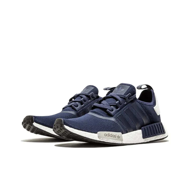 Adidas Originals Nmd R1 Collegiate Navy Mesh-2