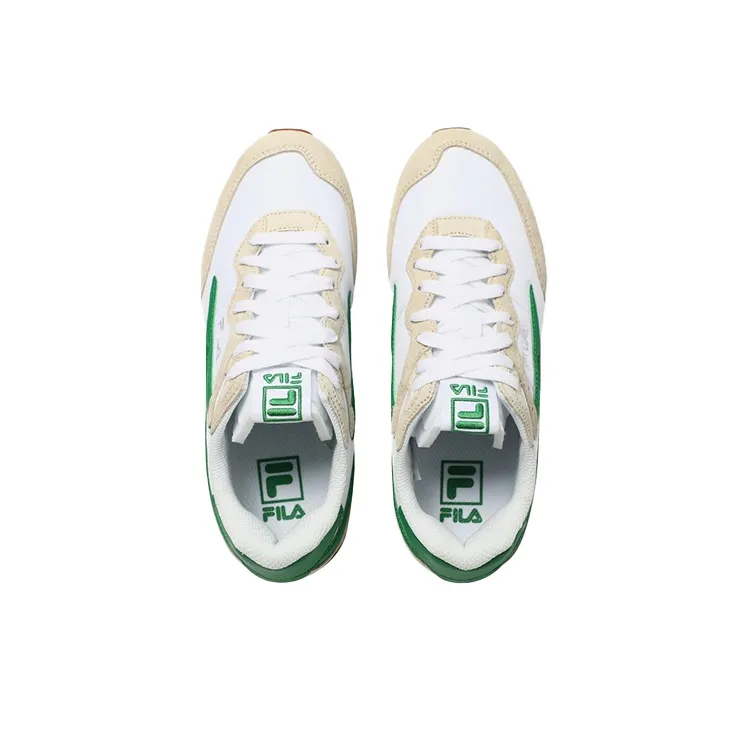 FILA Modulus Casual Shoes Unisex Low Top White/Green/Gray-2
