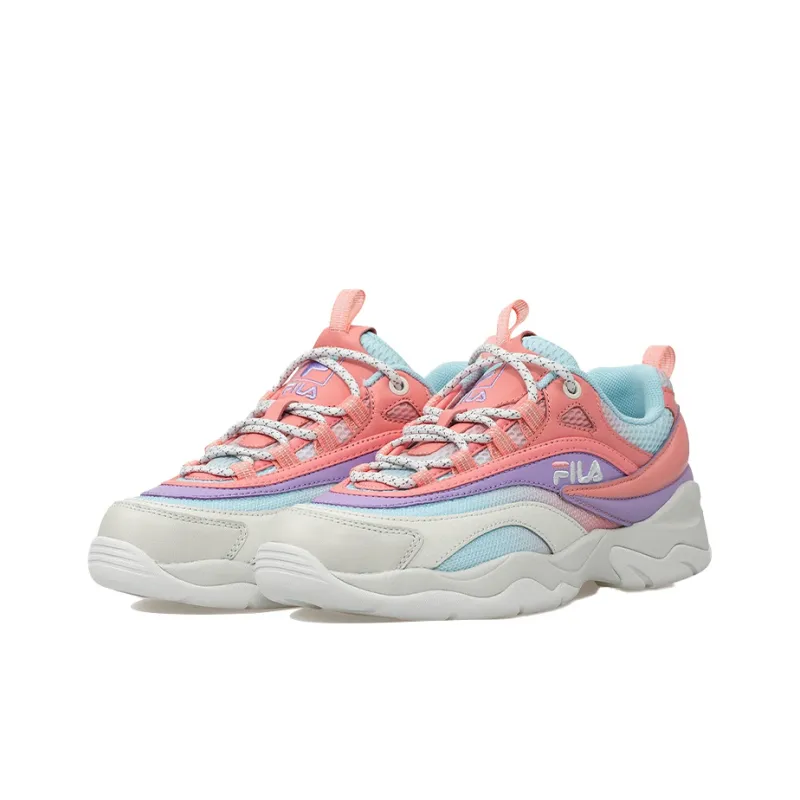FILA FUSION Ray 1 Casual Shoes Women's Low Top Flamingo Pink/Lavender-2