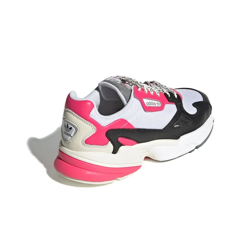 Adidas Falcon White Real Pink Women's-3
