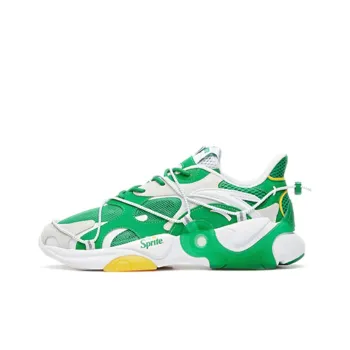 Sprite x Anta Split Cushioning Anti Slip And Wear Resistant Low Top Sports Casual Shoes White Green