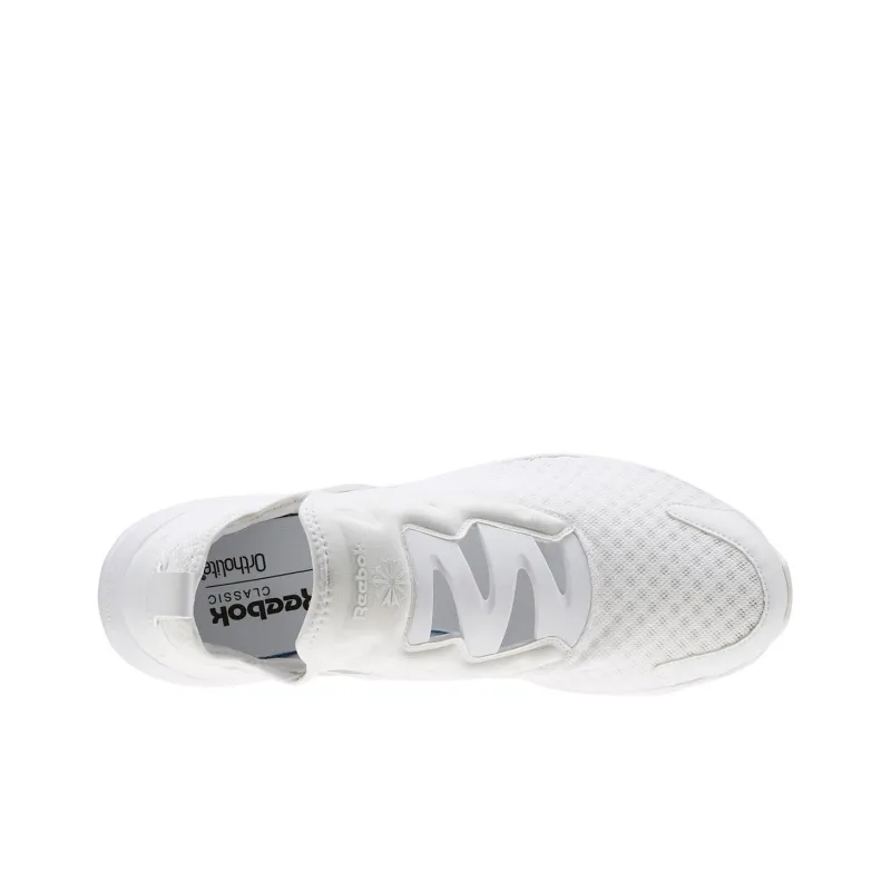 Reebok Furylite Slip On Emb White Shoes/Sneakers-3