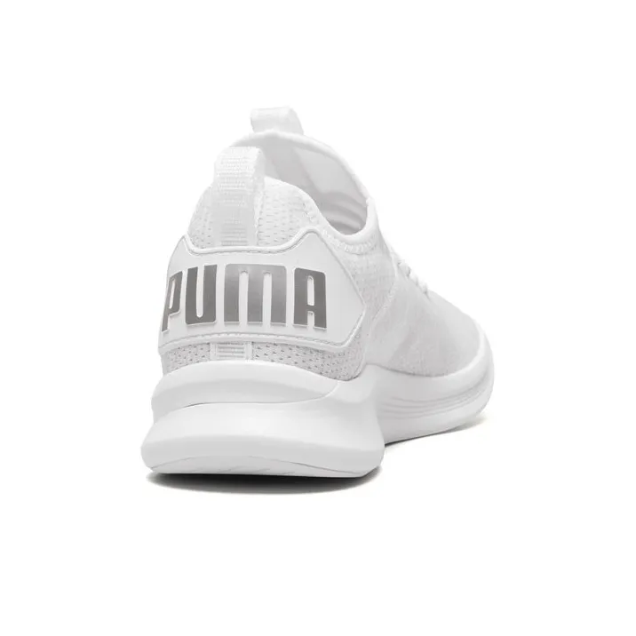 PUMA Flash Ignite Evoknit En Pointe Low Top Sneakers White Women's-7