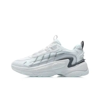 LINING Casual Shoes Women's Low Top Mist White