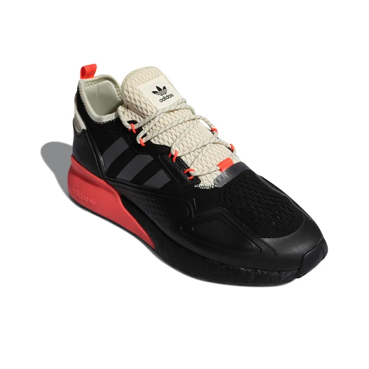 Adidas Zx 2K Boost Black Solar Red-2