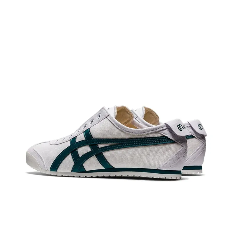 Onitsuka Tiger Mexico 66 Slip‑on White Velvet Pine-4