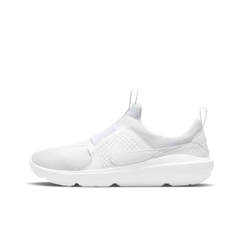 Nike Ad Comfort Cushioning Breathable Coverage Low-Top Casual Shoes GS White-0