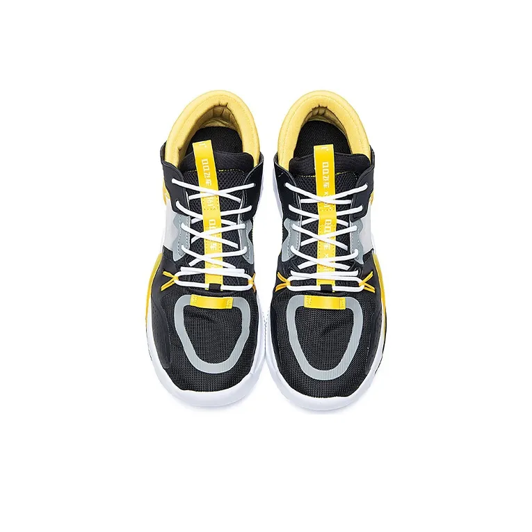 361° Vast NFO Casual Shoes Men Low Top Black White Yellow-2