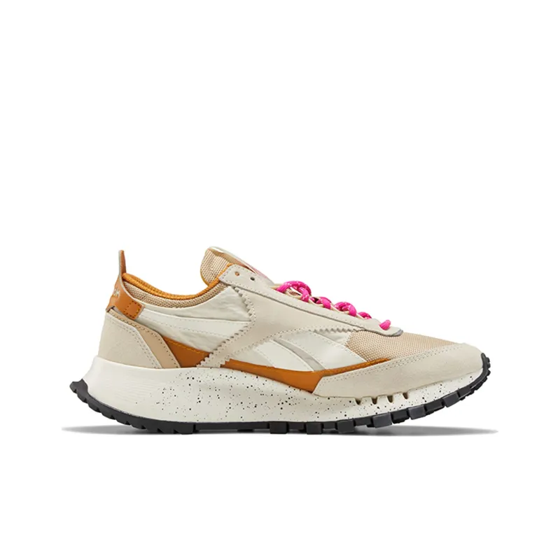 Reebok Classic Leather Legacy Running Shoes Beige/Brown Women's-1