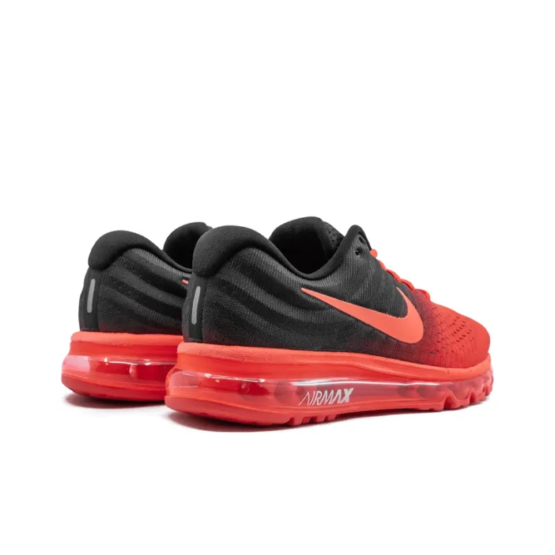 Nike Air Max 2017 Bright Crimson Black Fade-2