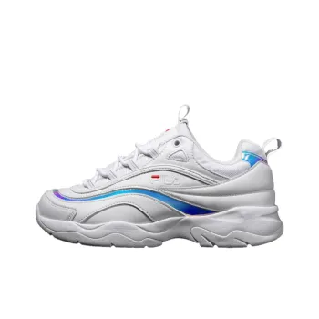 FILA Ray Prism Retro Running Shoes White/Blue
