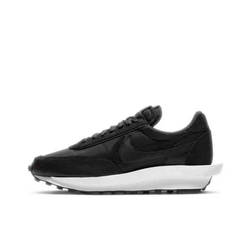 Nike Ld Waffle Sacai Black Nylon-0