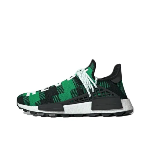 Adidas NMD Hu Pharrell X BBC Green Plaid