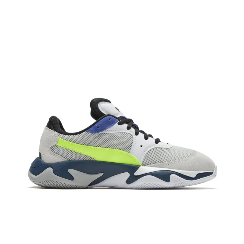 PUMA Storm Stitching 'Grey Neon Green'-1