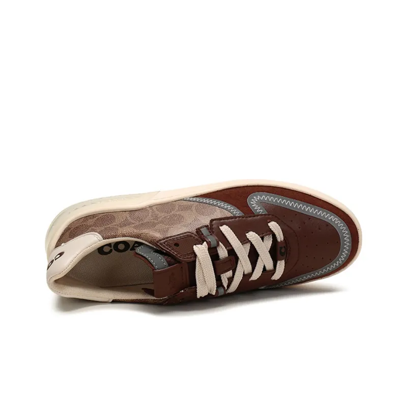 COACH CitySole Cour Support Balance Lightweight Low Top Sports Casual Shoes Men's Brown-4