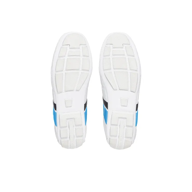 PRADA Anti Slip And Wear Resistant Breathable Low Top Casual Shoes Men's White-3