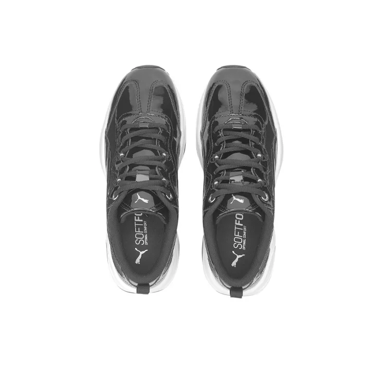 PUMA Cilia Casual Shoes Women's Low-Top Black/White-2