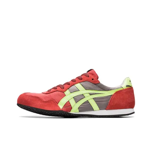 Onitsuka Tiger Serrano Casual Shoes Unisex Low-Top Red/Green/Brown