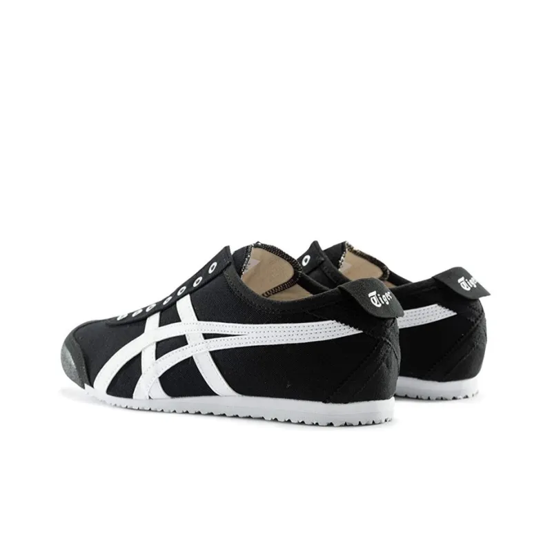 Onitsuka Tiger Mexico 66 Slip On Black White-4