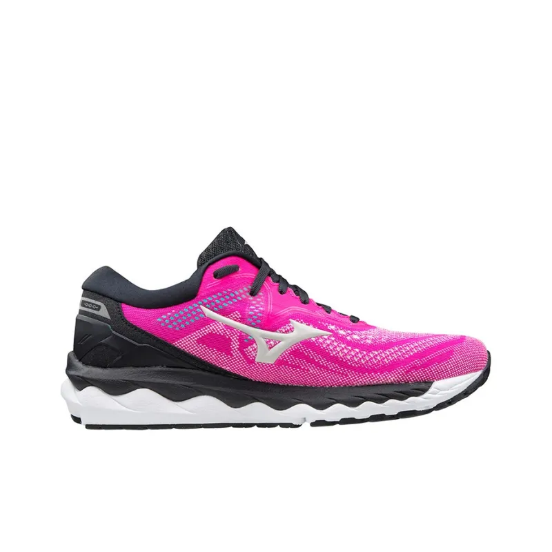 Mizuno Wave Sky 4 Casual Shoes Women's Low Top Rose Red-1