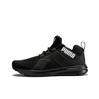 PUMA Enzo Max Black Low Tops Sports Shoe 'Black White'