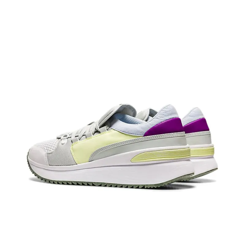 Onitsuka Tiger Empirical Lo 2.0 Anti-Slip And Wear-Resistant Breathable Low-Top Casual Shoes Unisex Gray Yellow Purple-3