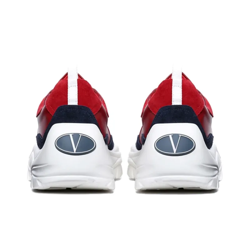 Valentino Sneakers Red White-4