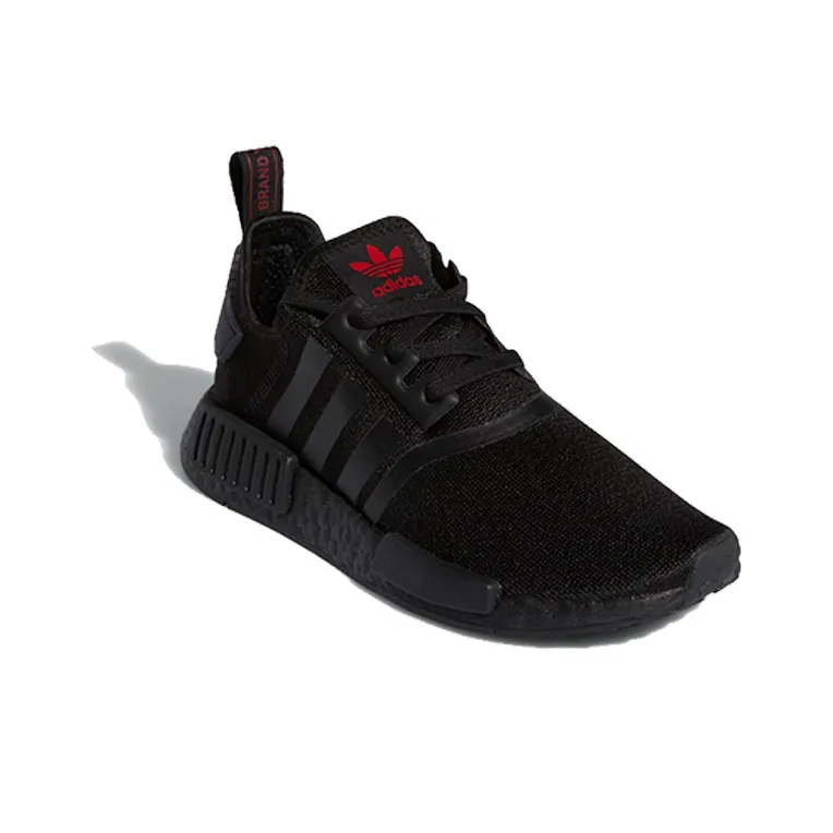 Adidas Nmd R1 Core Black Scarlet Women's-2