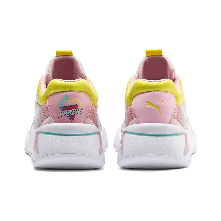 Puma barbie shoes pink online