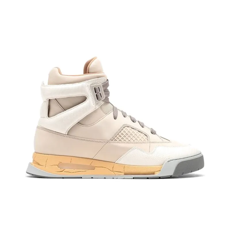 Maison Margiela DDSTCK High-Top Casual Athletic Shoes Men's Light Brown-1