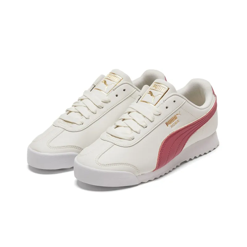 PUMA Roma Wabi sabi White/Red Women's-2