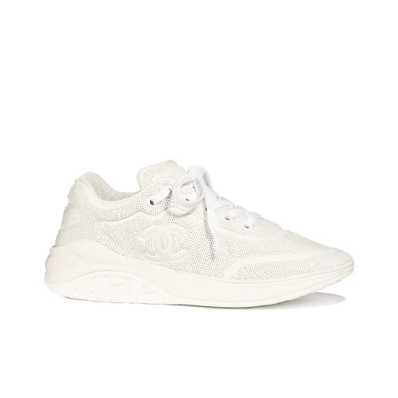 CHANEL Low-Top Casual Shoes Women's White-1