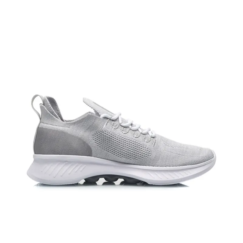 LiNing EazGo Comfortable Collection Cushioning Breathable Lightweight Low-Top Sports Casual Shoes Men's Gray-1