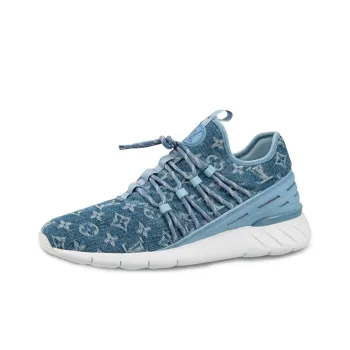 LOUIS VUITTON Fastlane Sneakers 'Denim Logo Monogram'