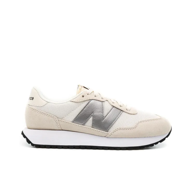 New Balance 237 Sea Salt Silver Metallic Women's-1