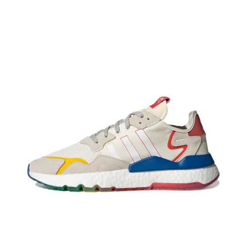 Adidas Originals Nite Jogger Casual Shoes Unisex Low-Top White/Colorful