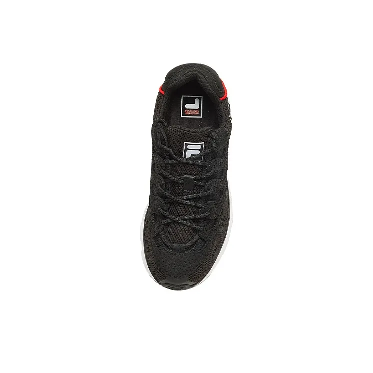 FILA Silva Trainer Cushioned Slip-Resistant Breathable Low-Top Athletic Shoes Women's Black-4