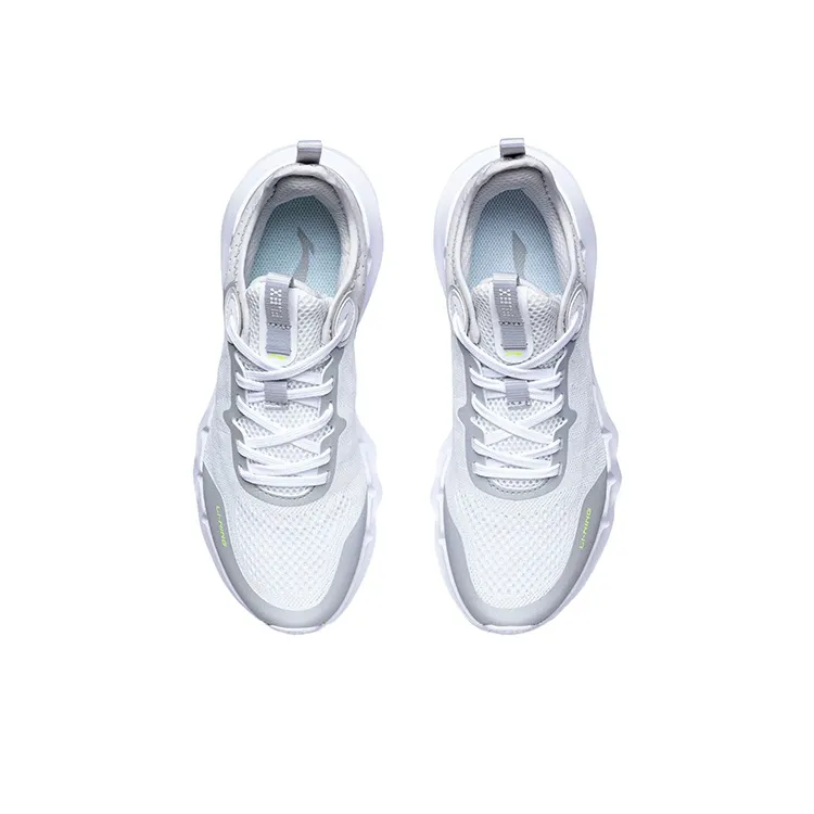LiNing LN Fle Lightweight And Breathable, Flexible And Durable Low Top Casual Shoes Women's White-3