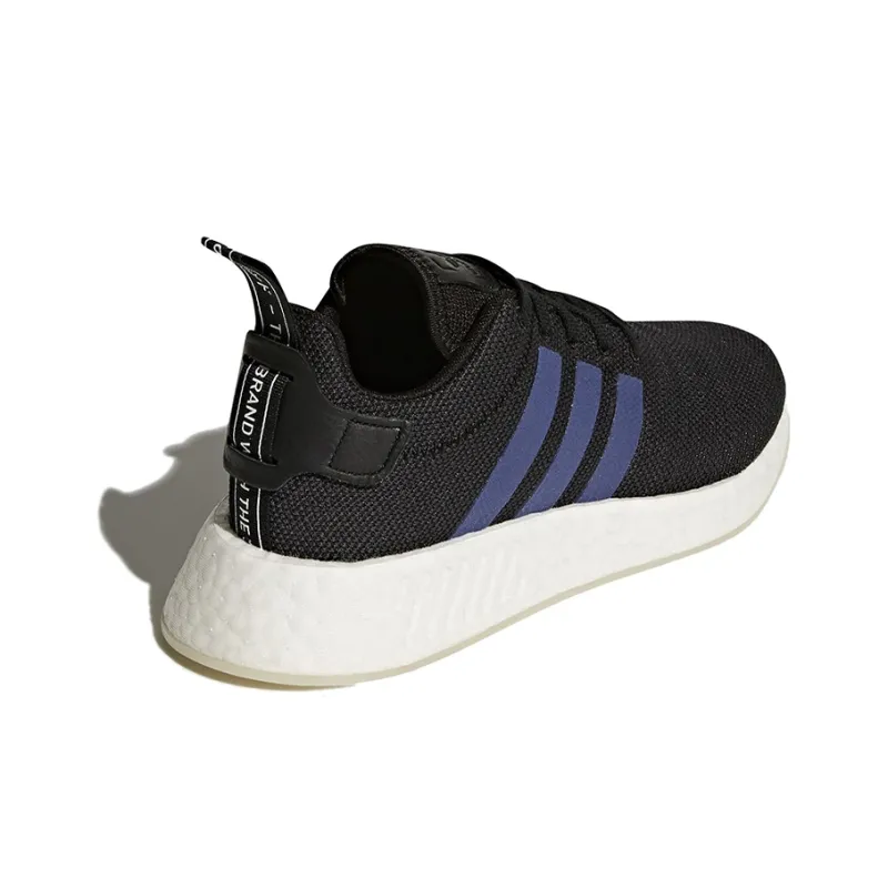 Adidas NMD R2 Core Black Noble Indigo Women's-2