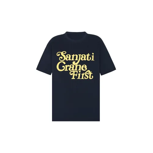 SANJATI T-Shirts Women's Navy Blue