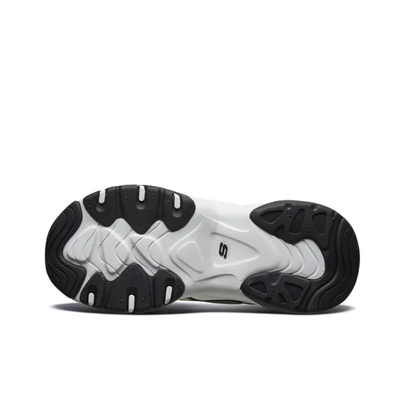 Skechers D'lites 3.0 Sneakers Black/White/Gold Women's-4