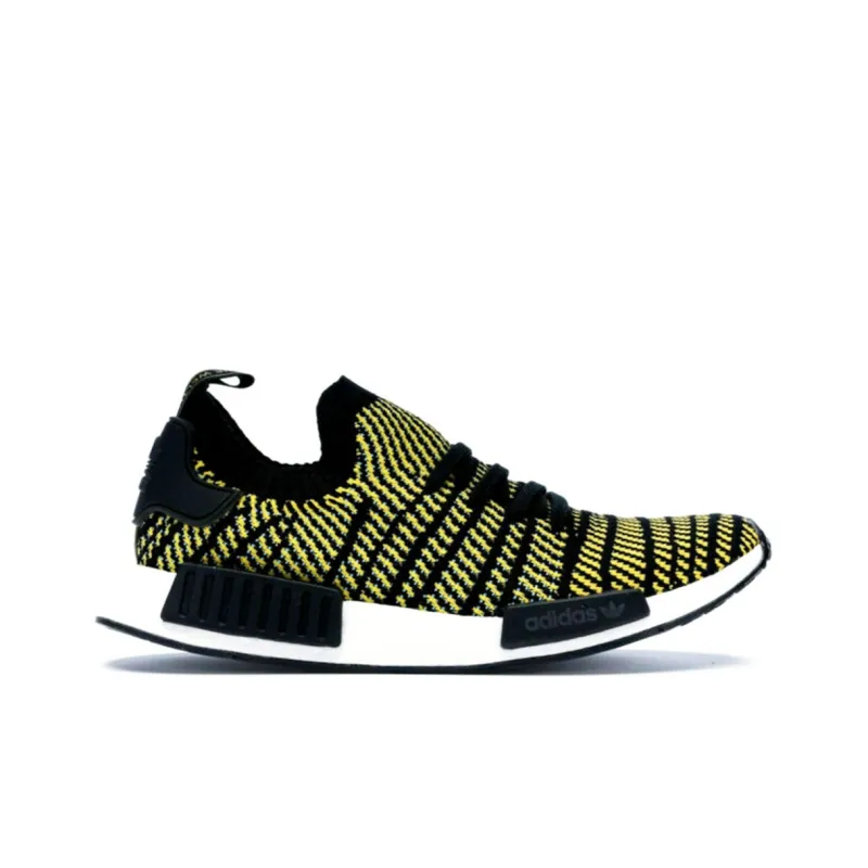 Adidas Nmd R1 Stlt Black Yellow-1