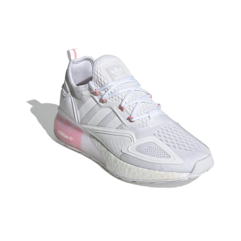 Adidas Originals Zx 2K Boost White Pink Women's-2