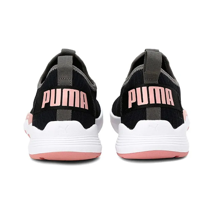 PUMA Ignite Contender Interest Low Running Shoes Black/Pink Women's-3