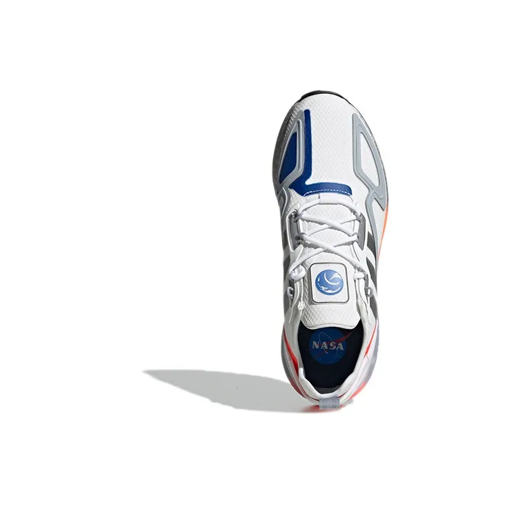 Adidas Zx 2K Boost Cloud White Silver Metallic-4